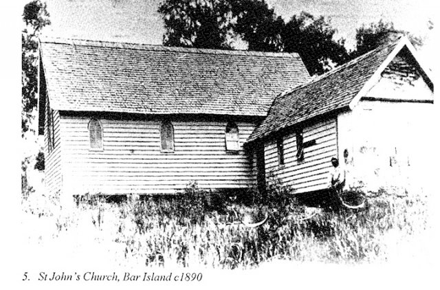 St John's Church, Bar Island c1890